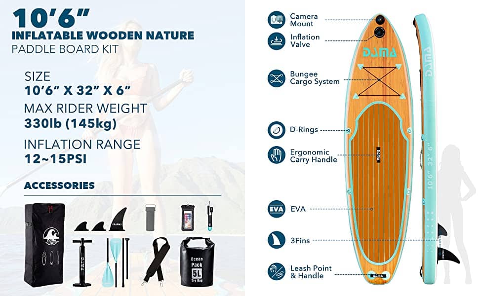 DAMA Inflatable Paddleboard Accessories