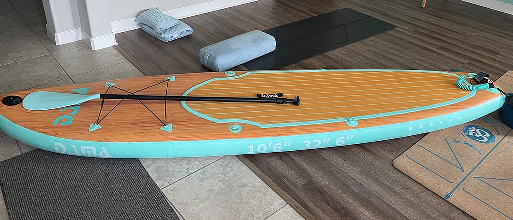 DAMA Inflatable Paddleboard Inflated