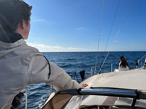 Sailing to Avalon Catalina Island